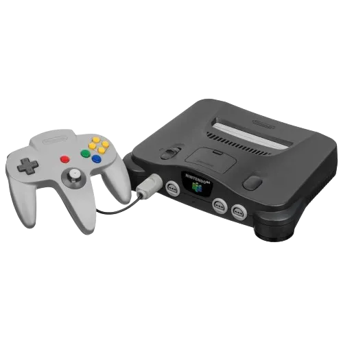Nintendo 64 System - Video Game Console (Renewed) 